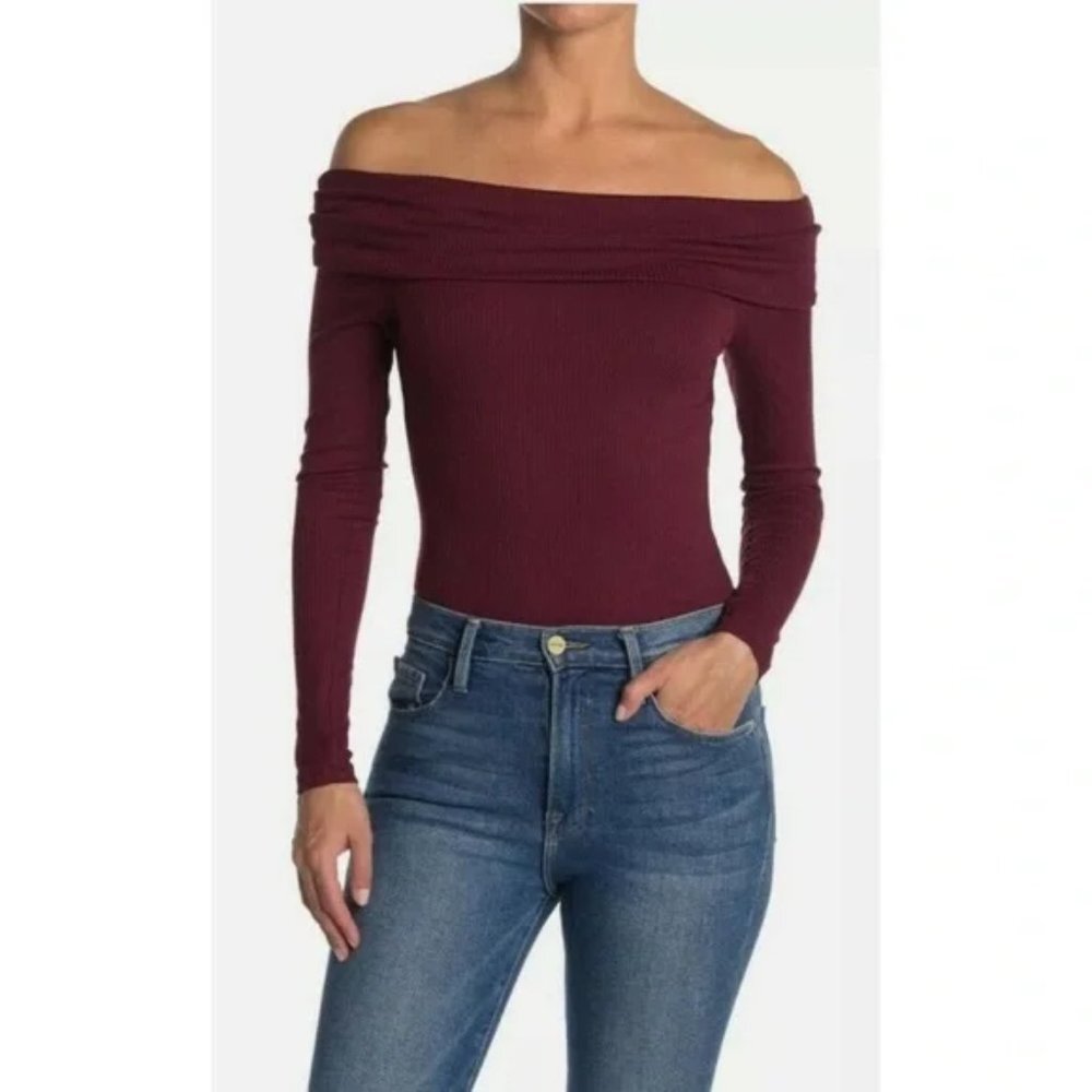 AFRM Nia Off The Shoulder Bodysuit